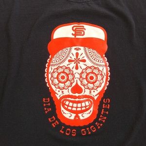 Dia de los Gigantes. Giants 2010 World Series Baseball T-shirt.
